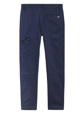 Calças Tommy Jeans Scanton Azul Marinho para Homem