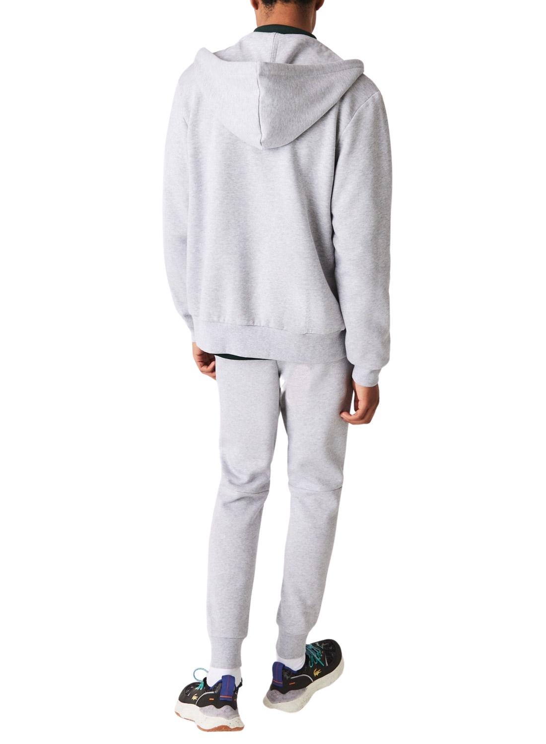 Treino Lacoste Hooded Cinza para Homem