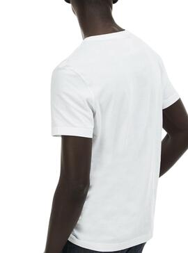 T-Shirt Lacoste Basico Homem Branco
