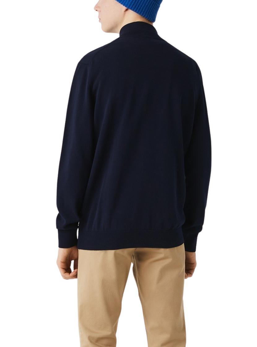 Casaca Lacoste Turtleneck Azul Marinho para Homem