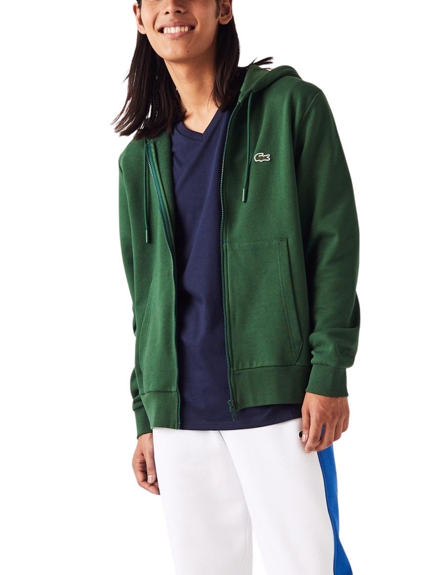 Sweat Lacoste Básica Verde para Homem