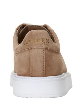 Sapatilhas Polo Ralph Lauren Angeline IV Camel