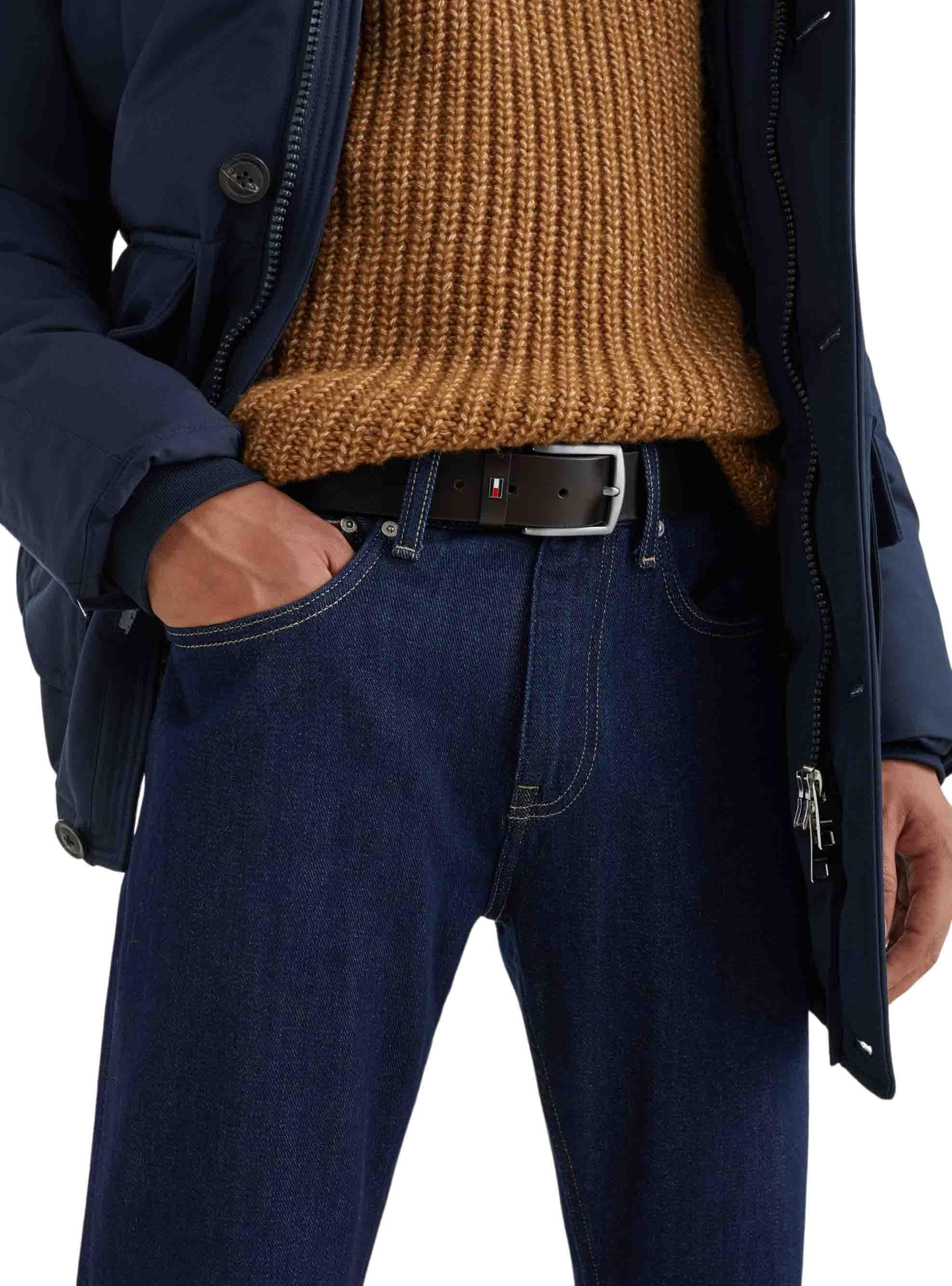 Cinto Tommy Hilfiger Denton Marrom para Homem