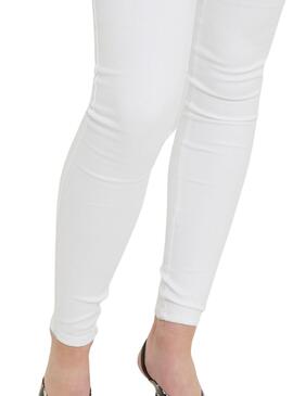 Jeans Only Royal Branco para Mulher