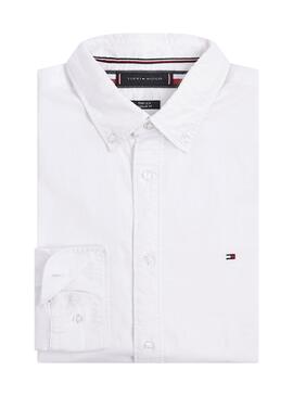 Camisa Tommy Hilfiger Core 1985 Oxford Branco
