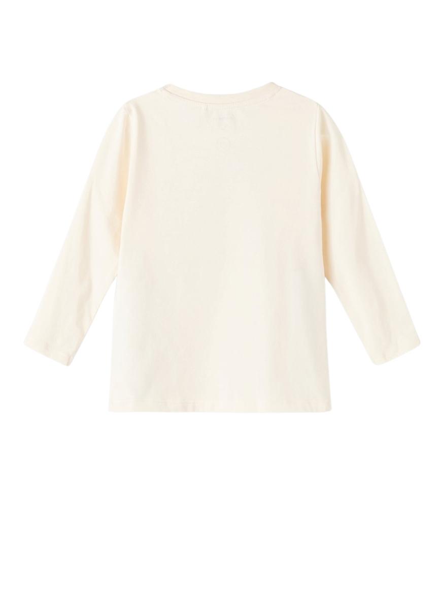 T-Shirt Name It Love Beige para Menina