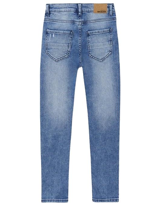 Jeans Mayoral Rotos Fit Azul para Menino