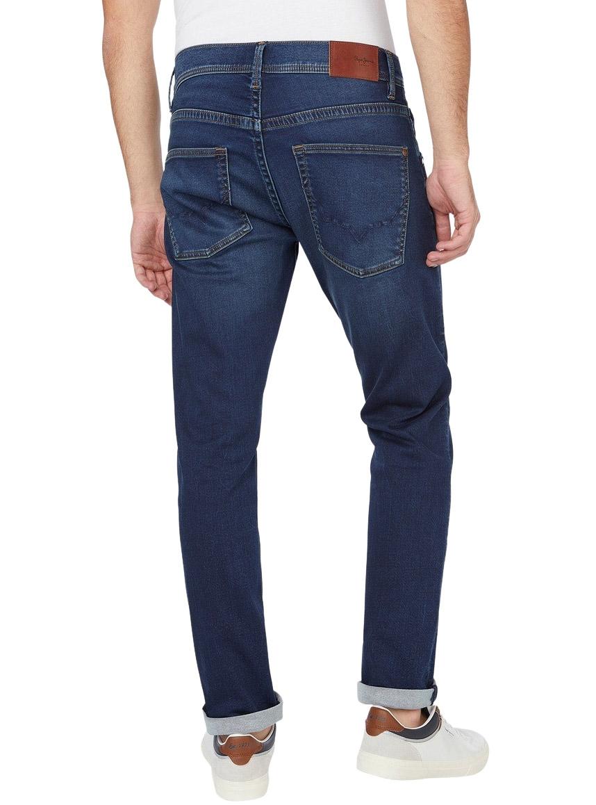 Jeans Pepe Jeans Track Slim Azul Homem