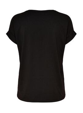 T-Shirt Only Moster Preto Mulher