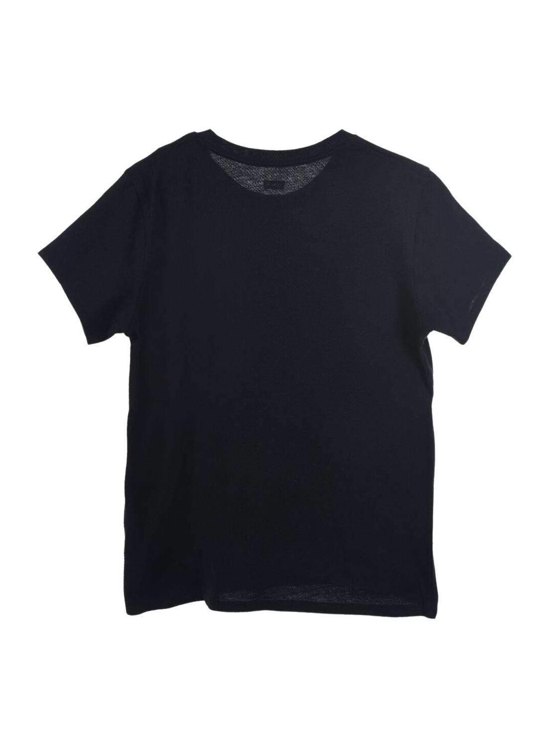 T-Shirt Levis Poster Logo Preto para Menina