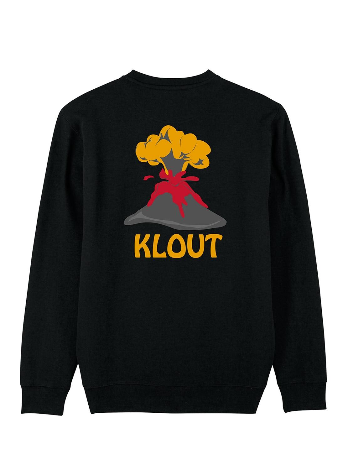 Sweat Klout Volcano Preto para Homem e Mulher