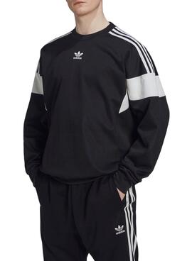 Sweat Adidas Adicolor Classics Cut Line Preto