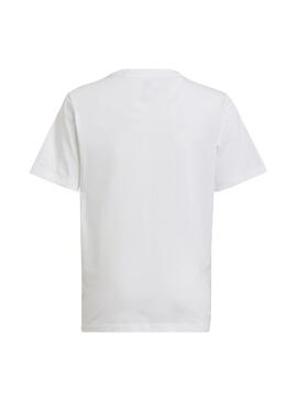 T-Shirt Adidas Graphic para Menina Branco