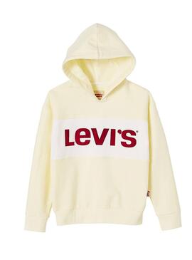 Sweat Levis Monaco Amarelo Menina