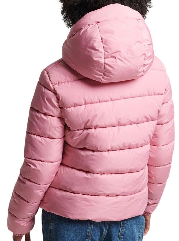 Casaca Superdry Spirit Puffer para Mulher Rosa