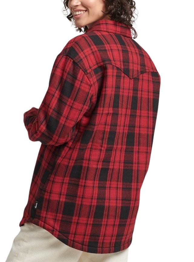 Overshirt Superdry Vintage Frames Mulher Vermelho