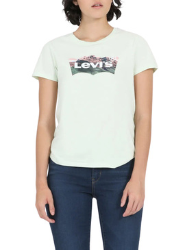 T-Shirt Levis  The Perfect Summer Beige para Mulher