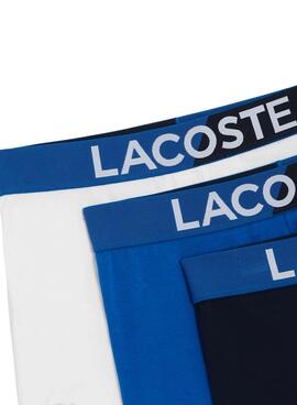 Set 3 Cuecas Lacoste Boxers Courts Homem