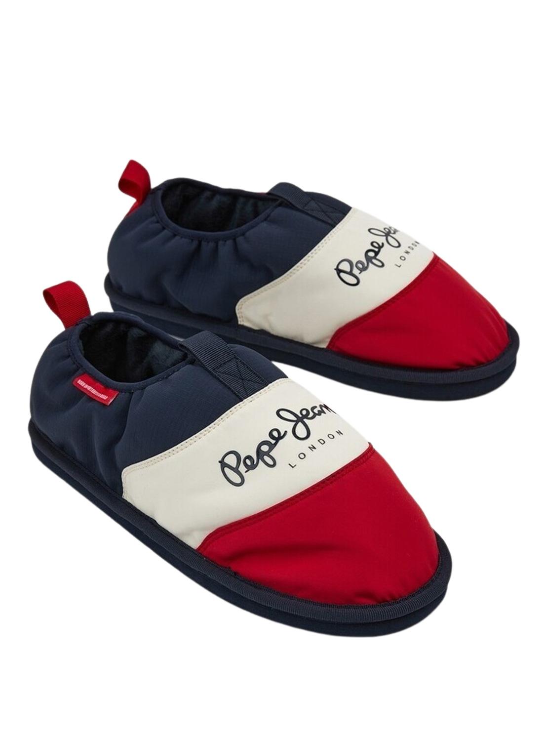 Sapatilhas Pepe Jeans Home Basic Homem Azul Marinho