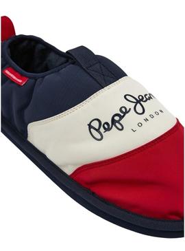 Sapatilhas Pepe Jeans Home Basic Homem Azul Marinho