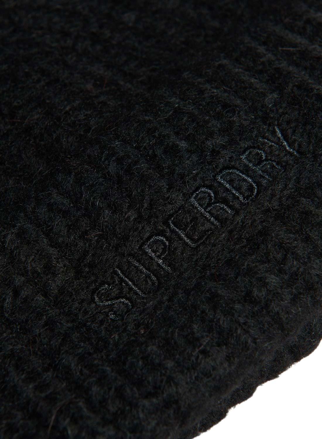 Chapéu Superdry Ribbed Vintage Preto