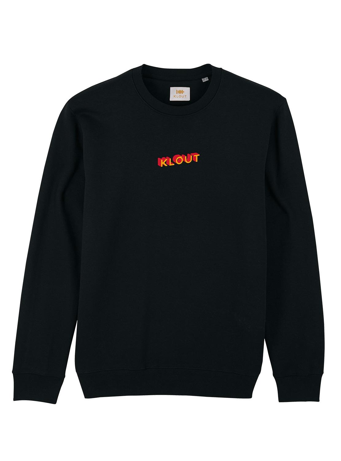 Sweat Klout 3D Preto para Homem e Mulher