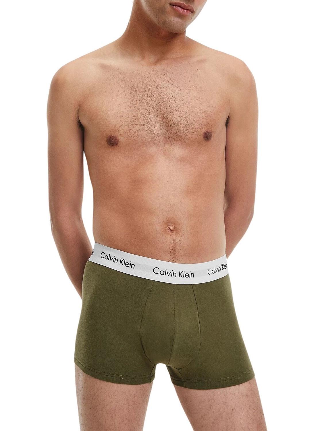 Pack 3 Boxer Calvin Klein Low Rise para Homem