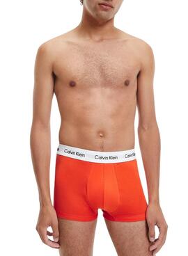 Pack 3 Boxer Calvin Klein Low Rise para Homem