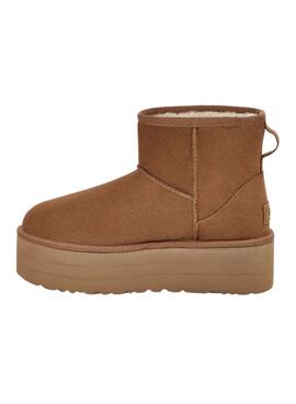 Botas UGG Classic Mini Platform Castanha Mulher