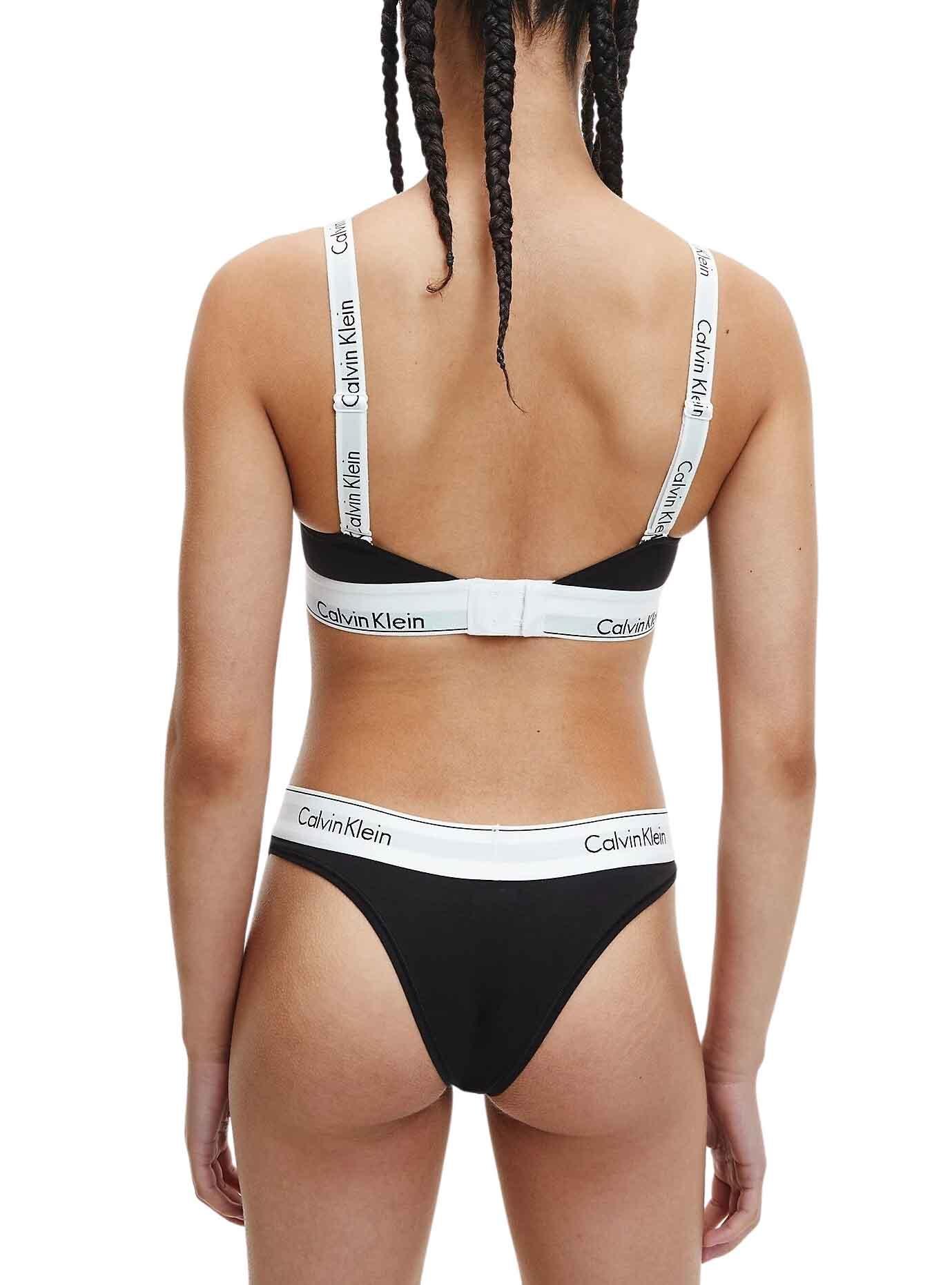 Soutien Calvin Klein Light Lined Mulher Preto