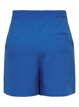 Shorts Only Gry Botões para Mulher Azul Elétrico