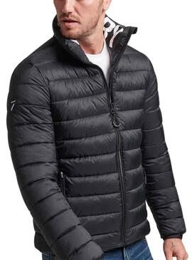 Casaca Superdry Code Acolchada Homem Preto