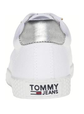 Sapatilhas Tommy Jeans Casual Branca Mulher 