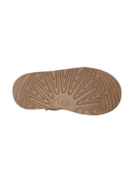 Botas Ugg Classic Ultra mini Chestnut para meninos e meninas.