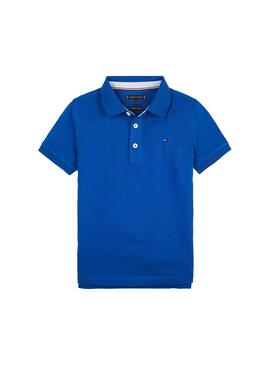 Pólo Tommy Hilfiger Azul Essencial Menino