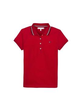 Pólo Tommy Hilfiger Essential True Vermelho