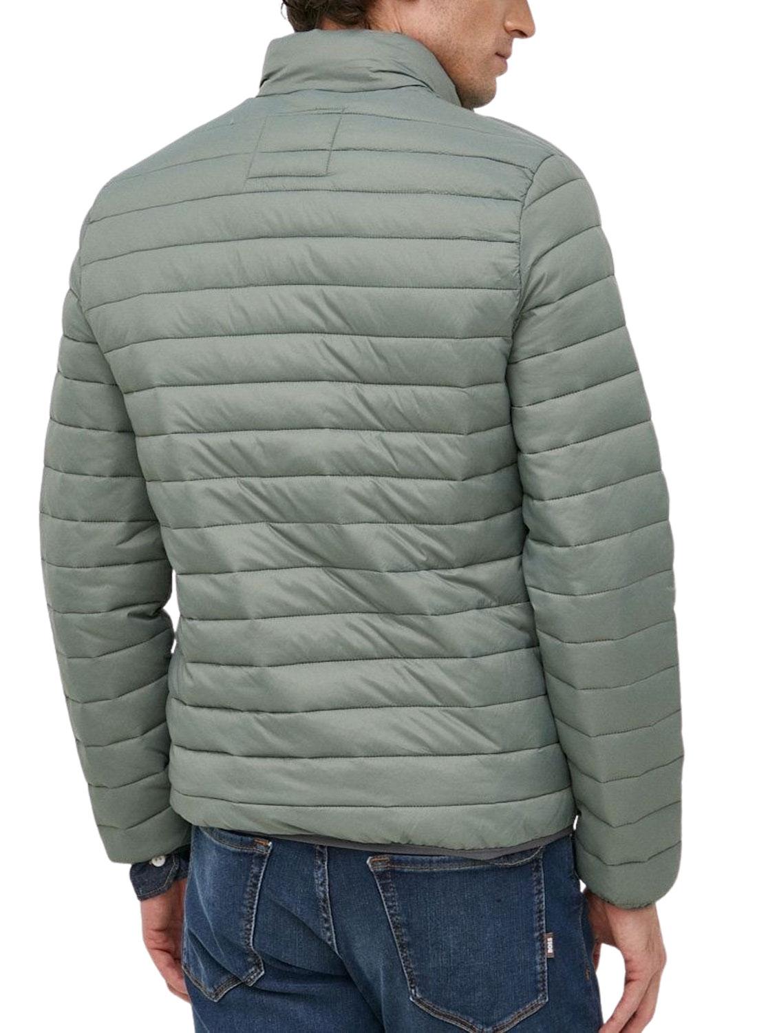 Casaca Pepe Jeans Connel Solid verde para Homem