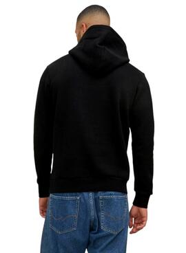 Sweat Jack & Jones Logo Maxi Preto Homem