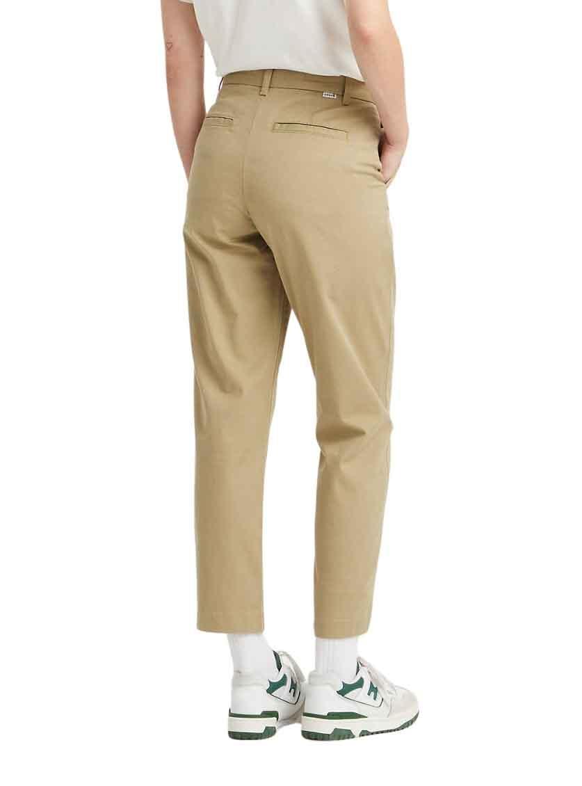 Pantalon Levis Chino Beige para Mulher