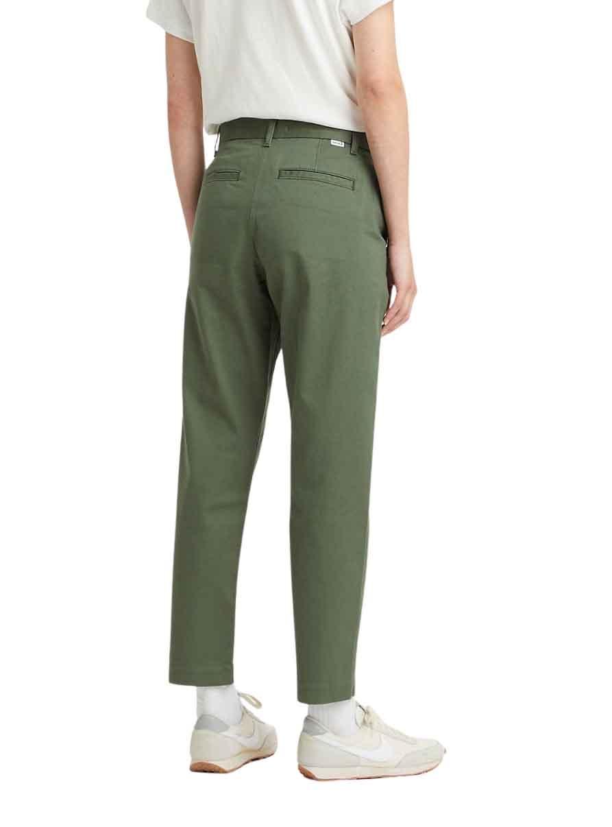 Pantalon Levis Chino Verde para Mulher