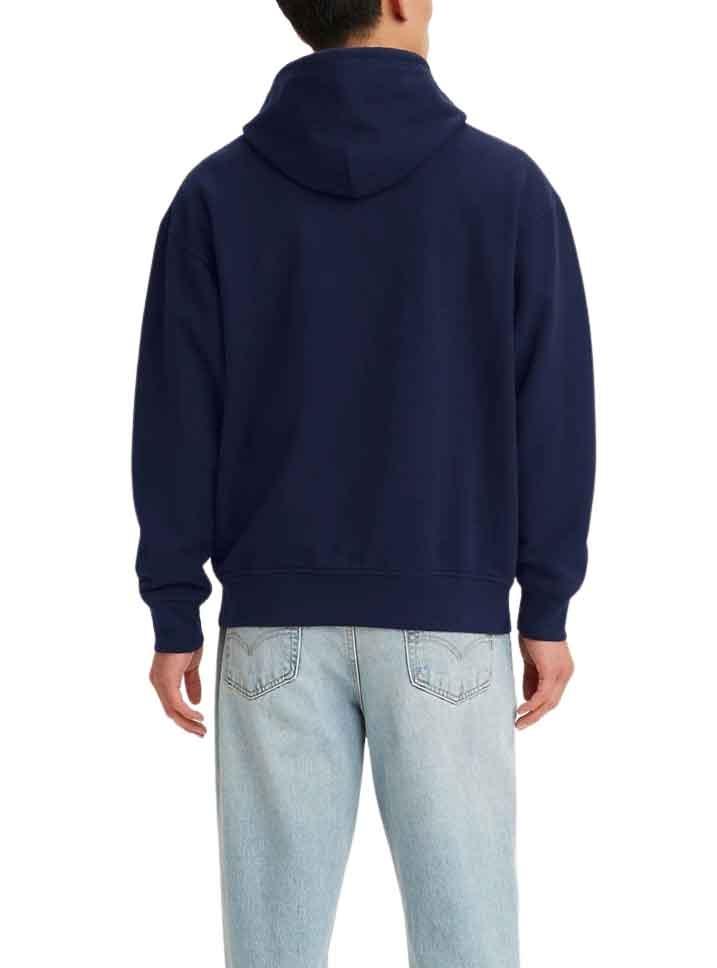 Sweat Levis Relaxed Capuz Azul para Homem