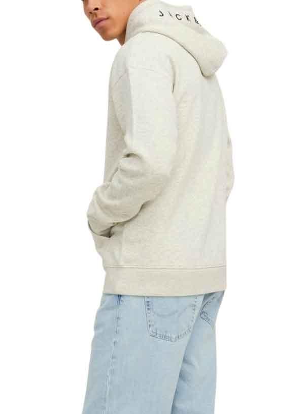 Sweat Jack and Jones Jestar Branco para Homem