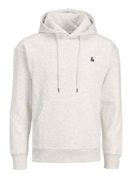 Sweat Jack and Jones Jestar Branco para Homem