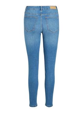 Pabtalon Jeans Vila Sarah Mid para Mulher