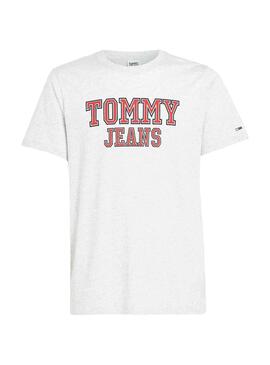 T-Shirt Tommy Jeans Essential Cinza para Homem