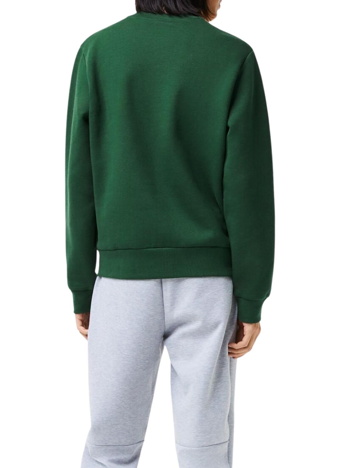 Sweat Lacoste Timeless Verde para Homem