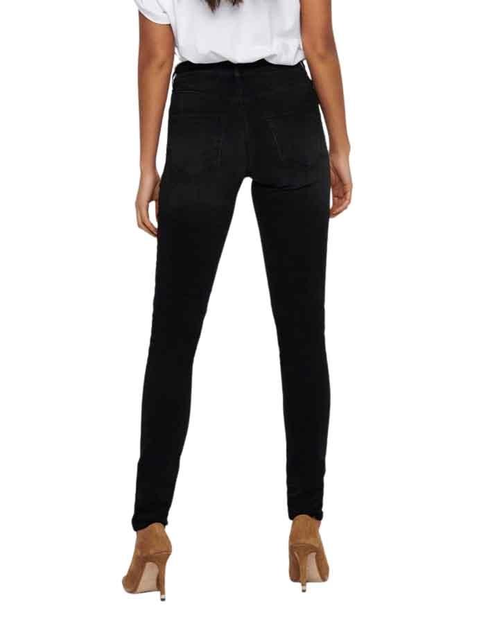 Pantalon Jeans Only Blush Preto para Mulher