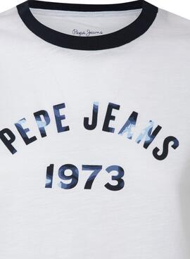 T-Shirt Pepe Jeans Moni Branco para Mulher