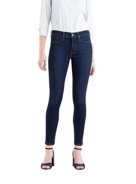 Calças Levis 311 Shapping Skinny Azul Marinho Mulher