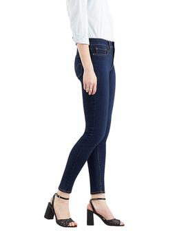 Calças Levis 311 Shapping Skinny Azul Marinho Mulher